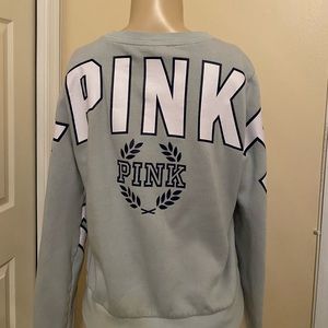 Blue sweater from Pink